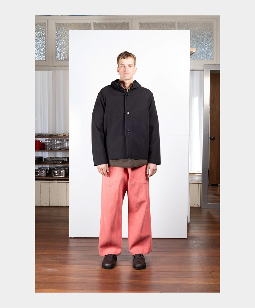 Cut Parka Black Ash Nubi/ブラックアッシュヌビ M(MEN)