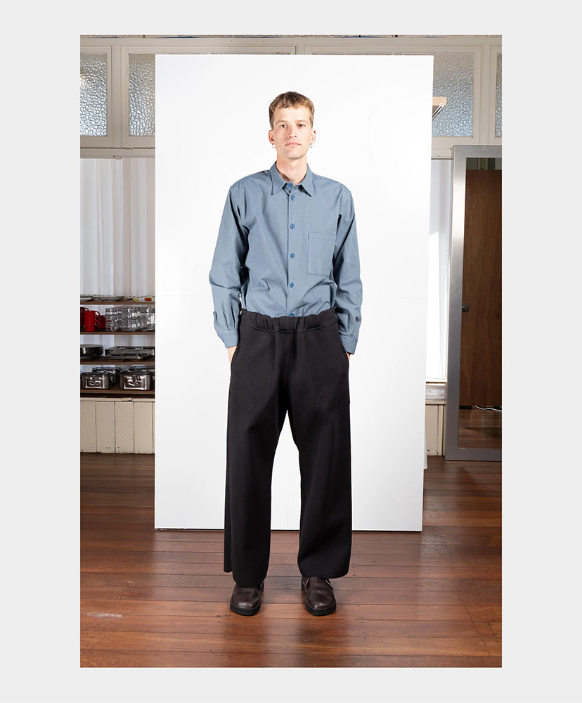 Solid Pants Black Ash Nubi/ブラックアッシュヌビ M(MEN)