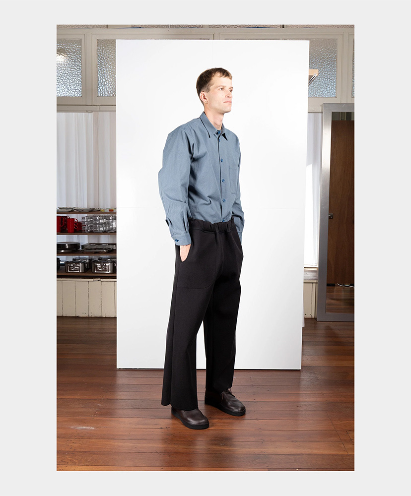 Solid Pants Black Ash Nubi/ブラックアッシュヌビ M(MEN)