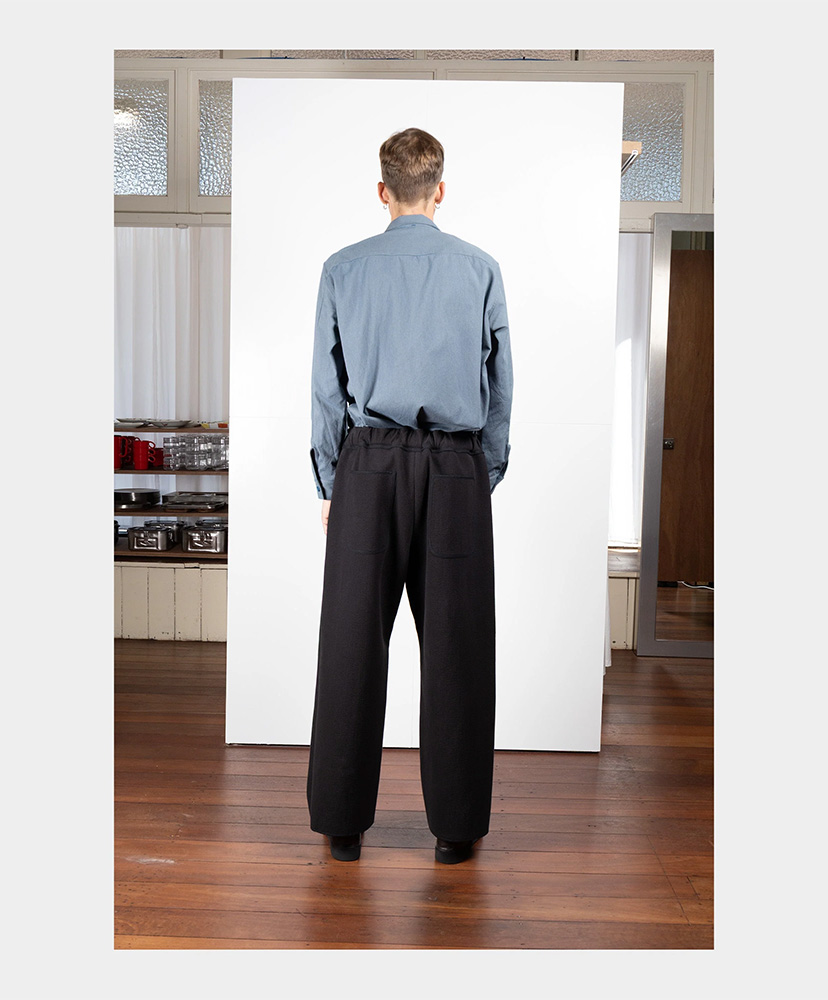 Solid Pants Black Ash Nubi/ブラックアッシュヌビ M(MEN)