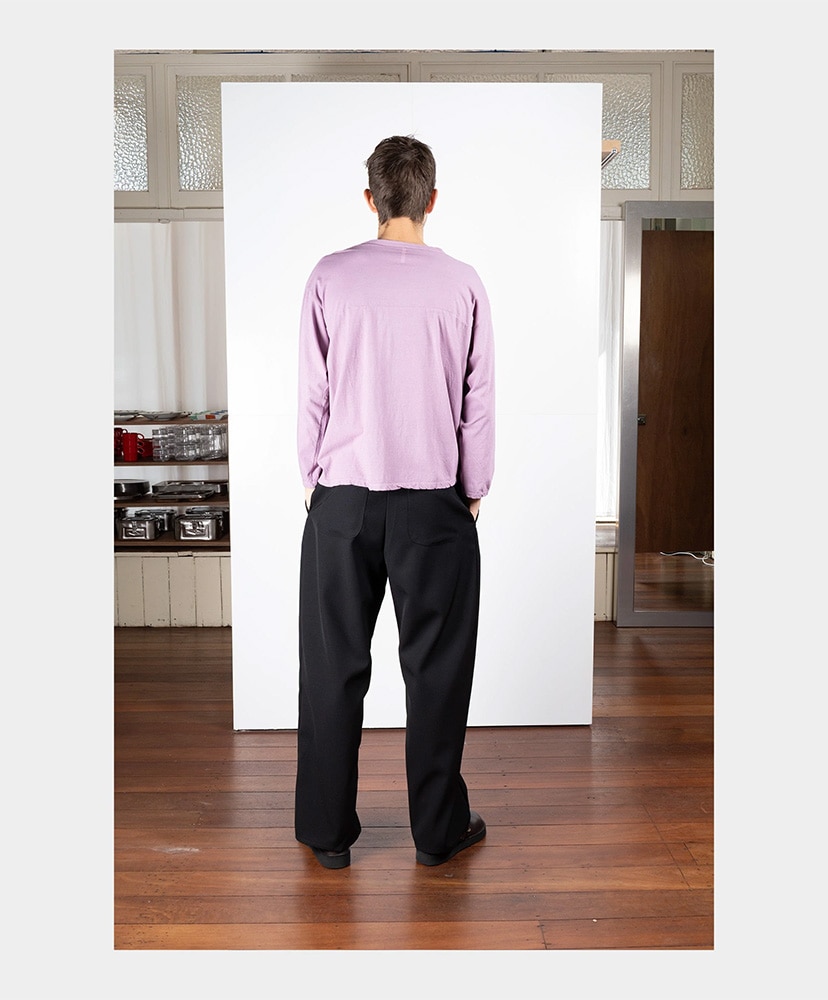 L/S Binder T-Shirt Grape/グレープ L(MEN)
