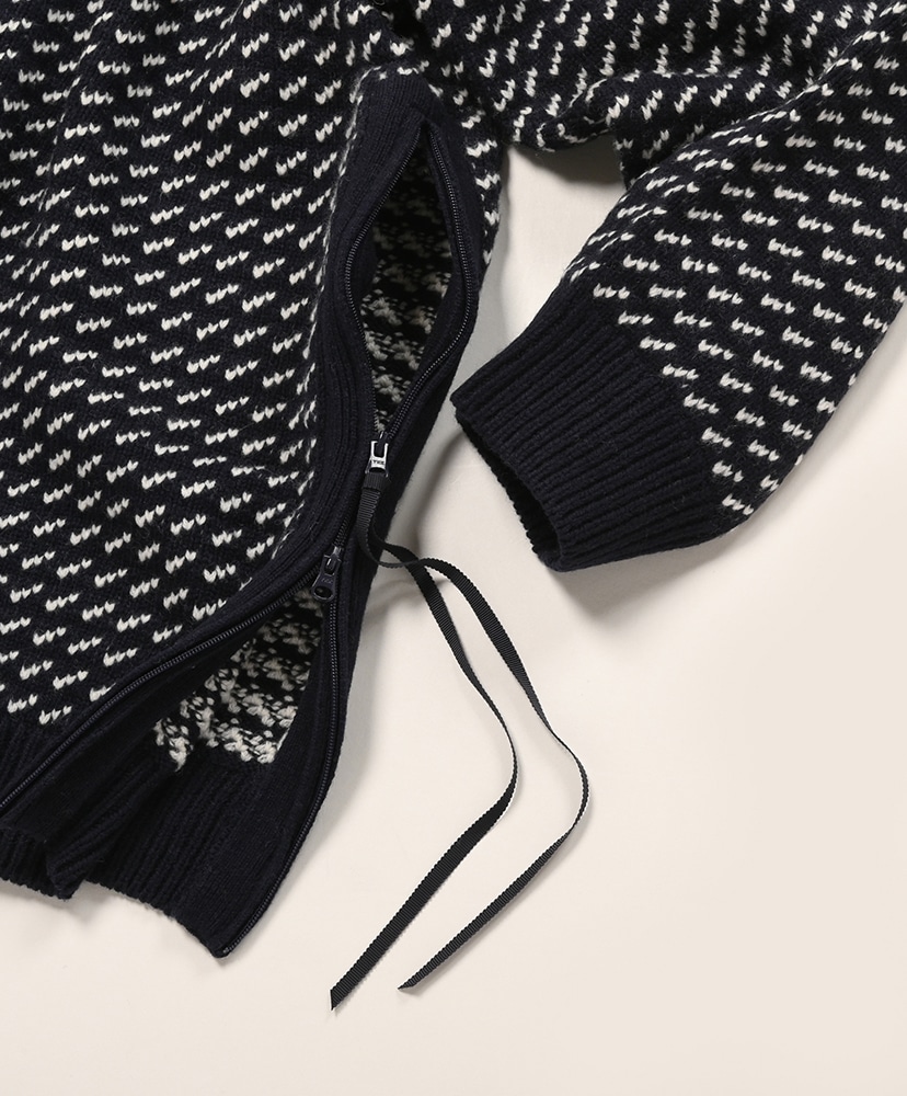 Ventilation Bird’s-eye Knit Navy/ネイビー M(MEN)