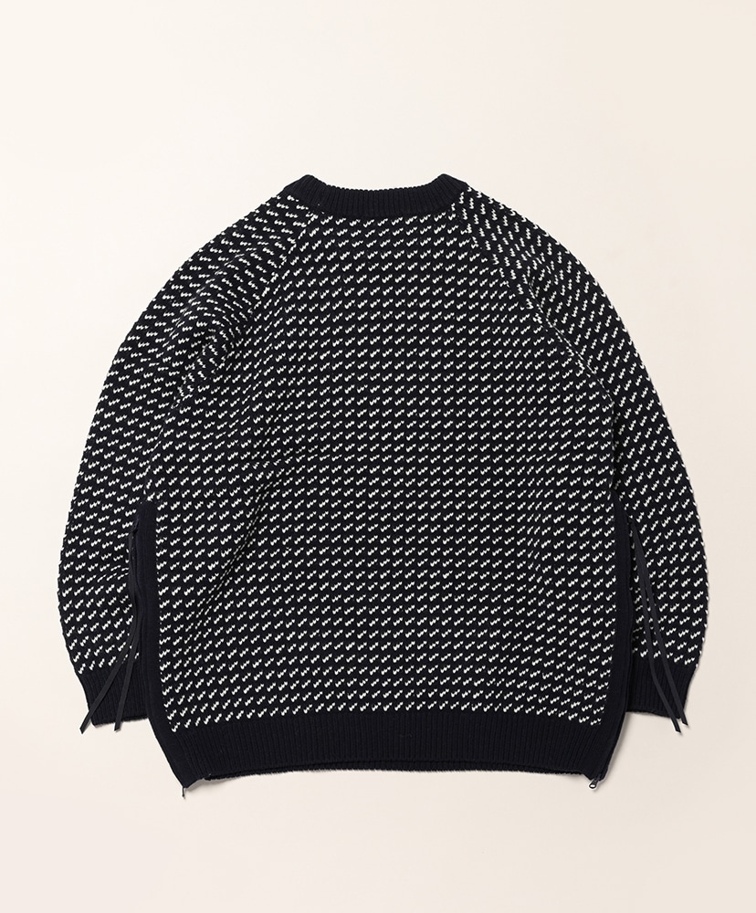 Ventilation Bird’s-eye Knit Navy/ネイビー M(MEN)