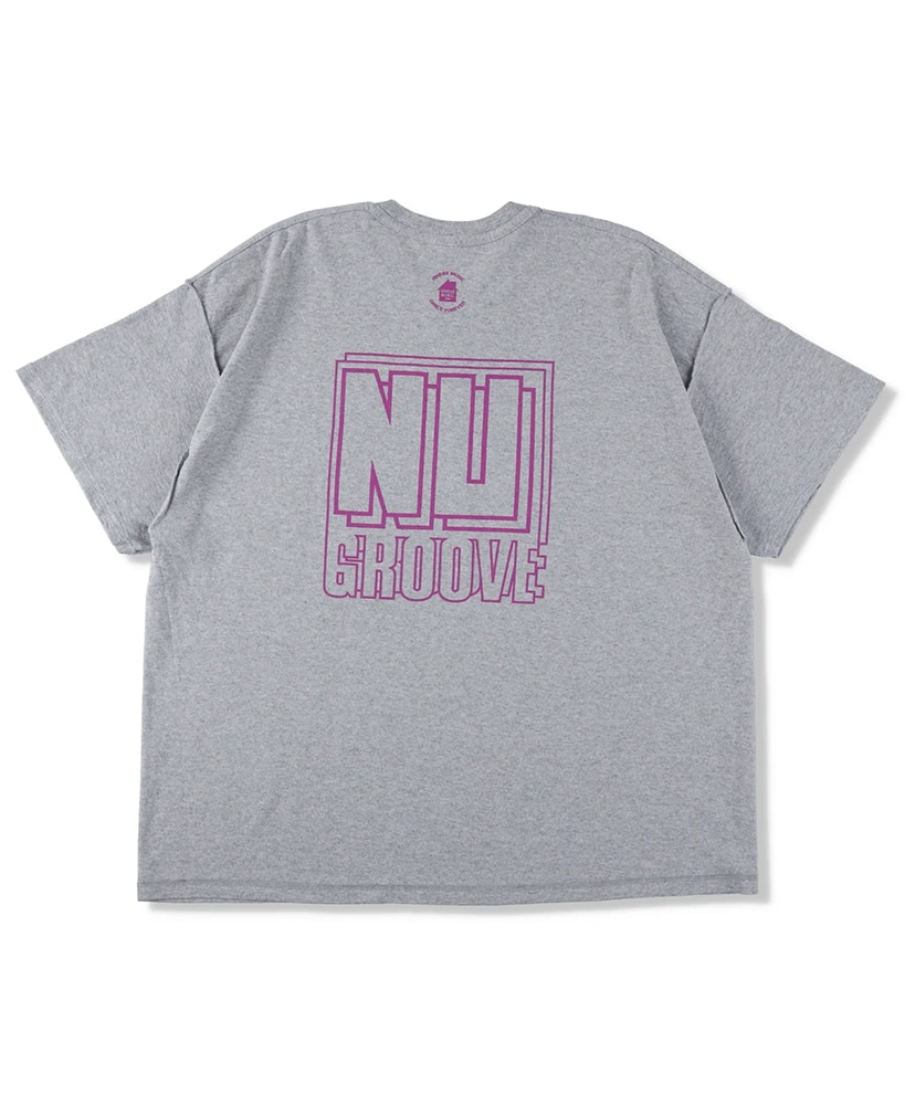 NU GROOVE T-shirt  (Left Chest) Gray/グレー ONE(MEN)