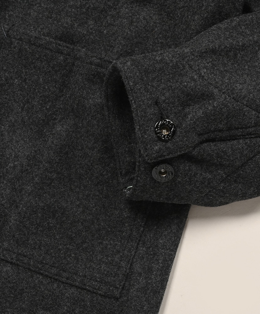 SWEETBEAR 3 : wool melton Charcoal/チャコール L(MEN)