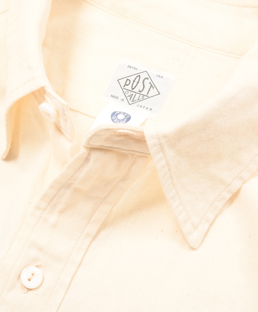 Original BL Shirt Vintage Twill Natural/ナチュラル L(MEN)