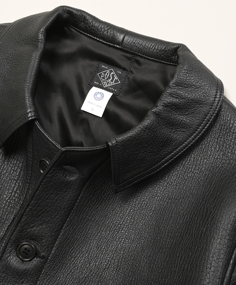 Pos Travail 3 - Deerskin Black Black/ブラック L(MEN)