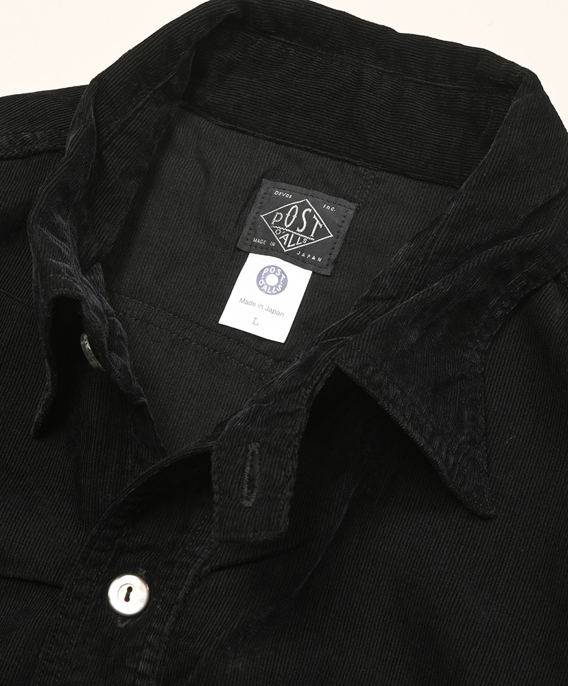 Frontier : rayon cords Black/ブラック L(MEN)