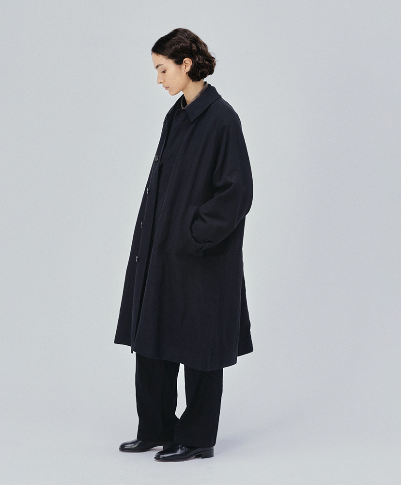 Cashmere Linen Walker Coat Black/ブラック 2(MEN)