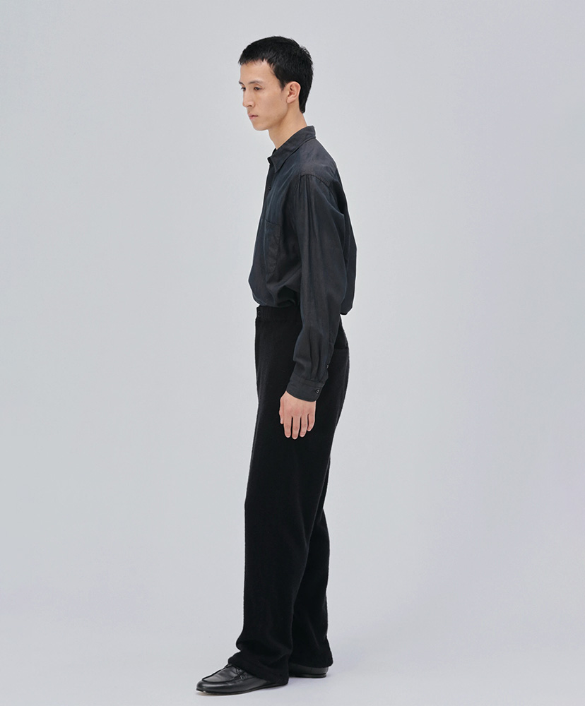 Silk Wool Fleece Pants Black/ブラック 2(MEN)