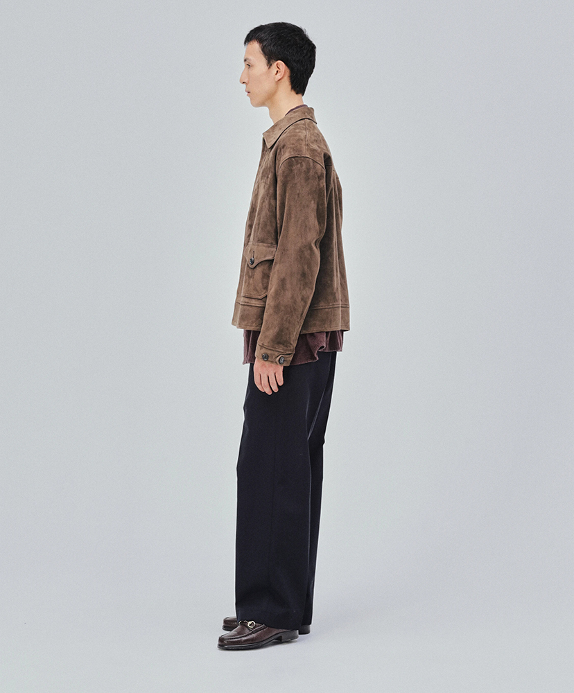 Goat Suede Sports Jacket Mocha Brown/モカブラウン 3(MEN)