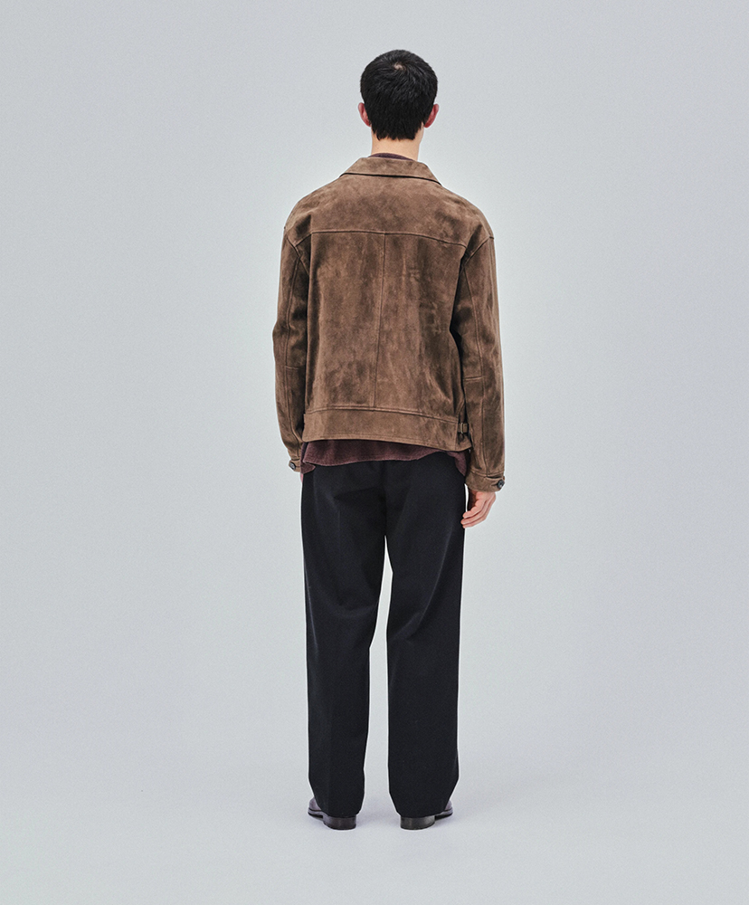 Goat Suede Sports Jacket Mocha Brown/モカブラウン 3(MEN)