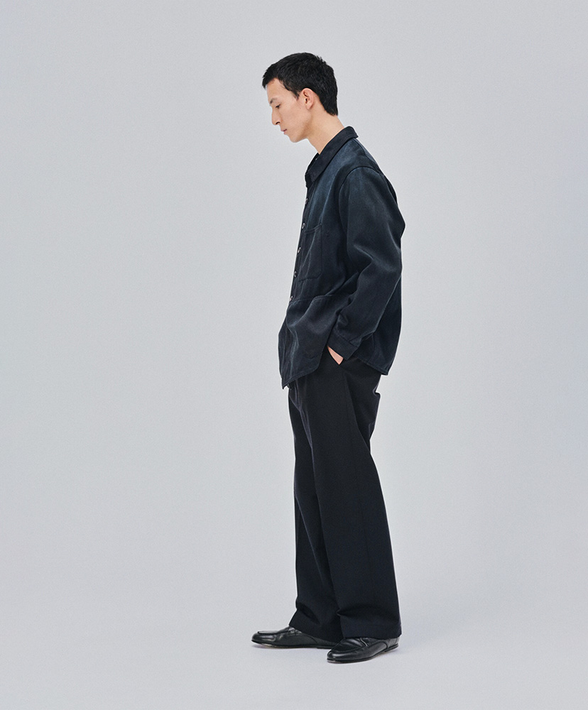 Natural-dyed 3Pockets Jacket Mud Indigo / マッドインディゴ 2(MEN)
