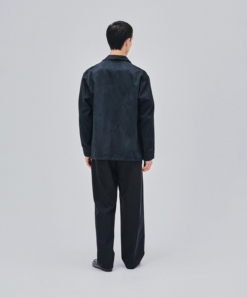 Natural-dyed 3Pockets Jacket Mud Indigo / マッドインディゴ 2(MEN)