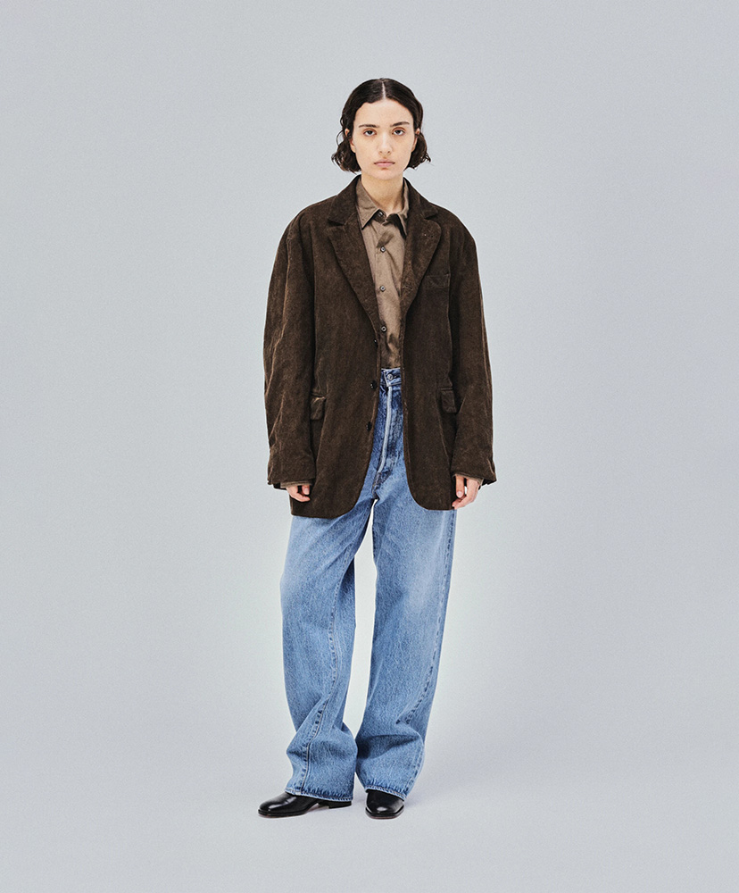 Corduroy Mud-dyed 4B Jacket MUD/マッド 2(MEN)