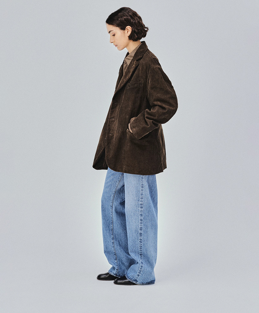 Corduroy Mud-dyed 4B Jacket MUD/マッド 2(MEN)