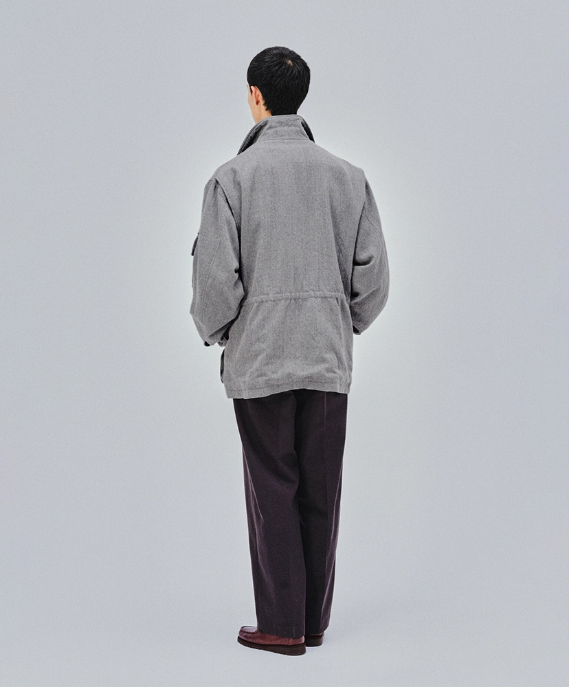 Wool Herringbone Explorer Jacket(2(MEN) Top Brown/トップブラウン