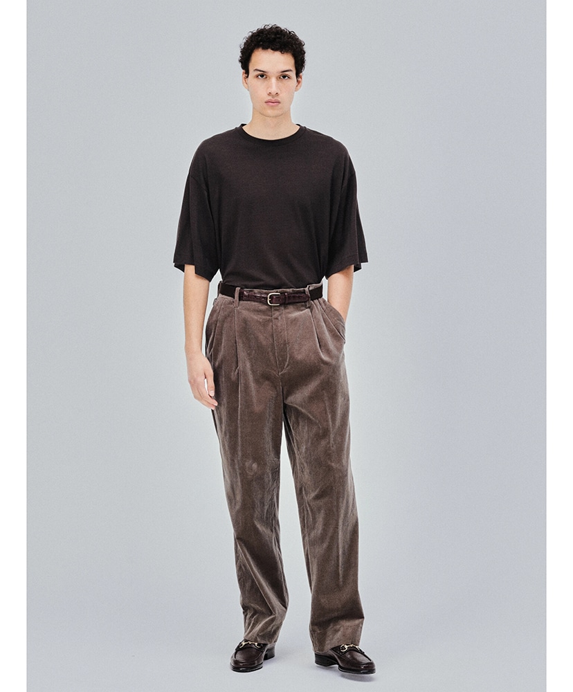 Cotton Corduroy Shoecut Slacks Brown/ブラウン 2(MEN)