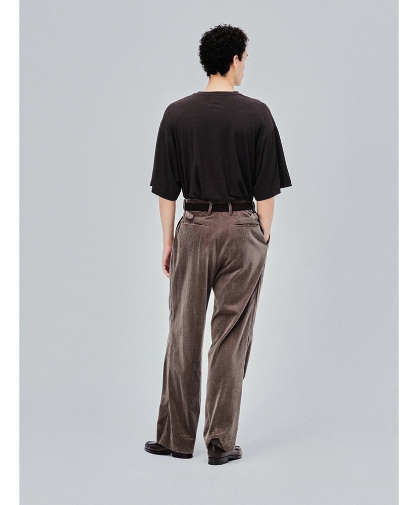 Cotton Corduroy Shoecut Slacks Brown/ブラウン 2(MEN)