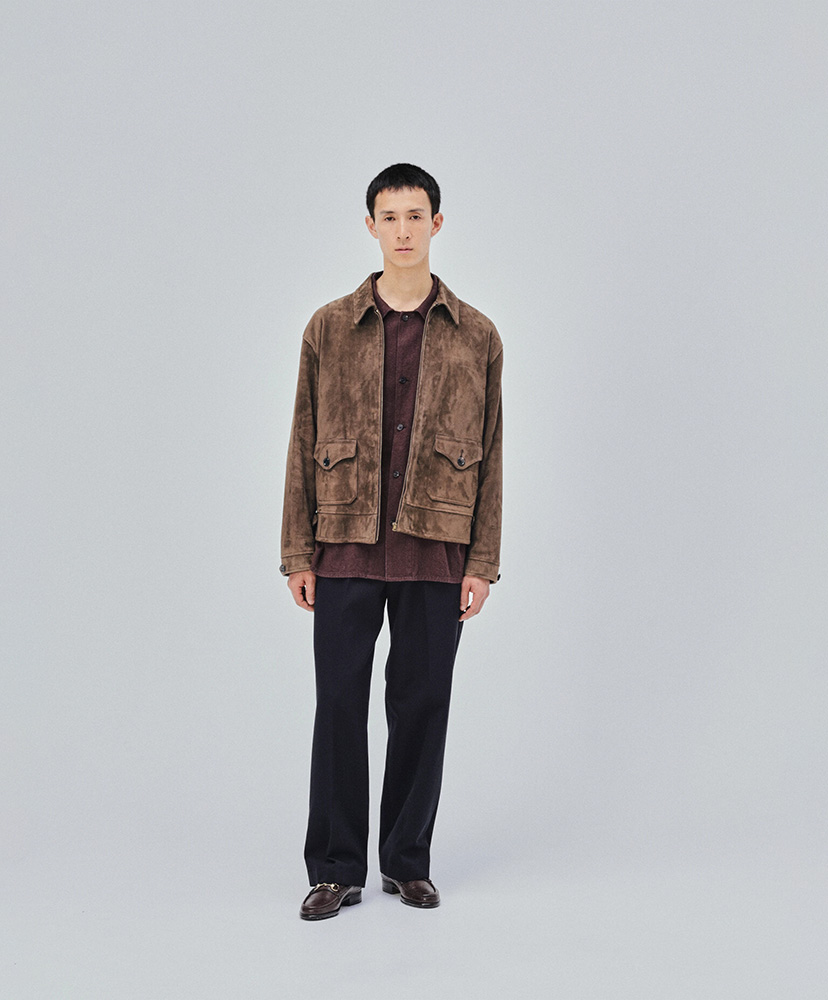 Wool Cotton Chino Officer Pants Black/ブラック 2(MEN)