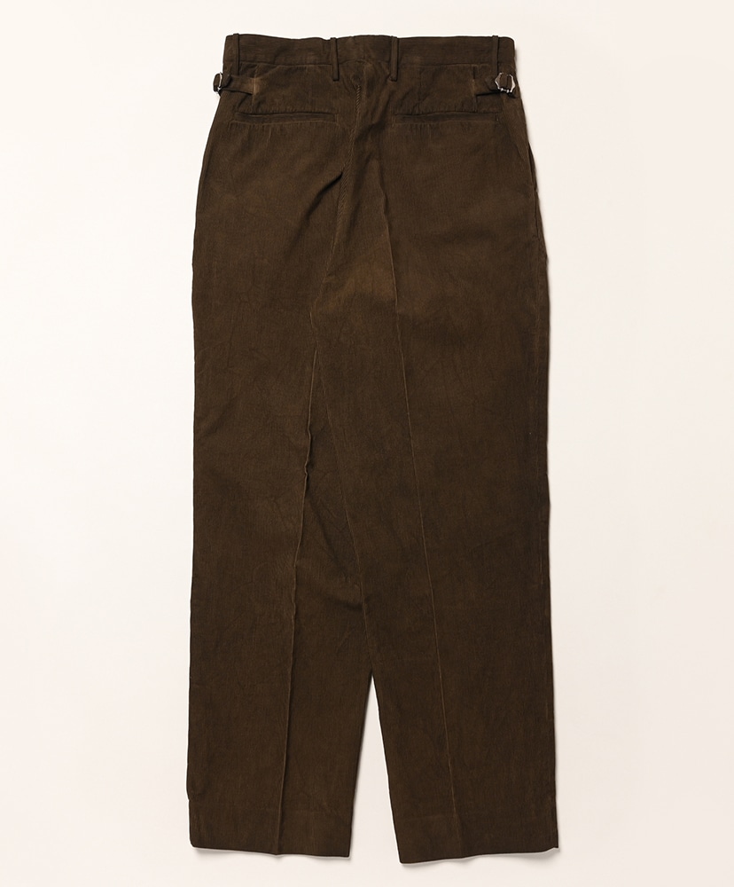 Corduroy Mud-dyed Shoecut Slacks MUD/マッド 2(MEN)