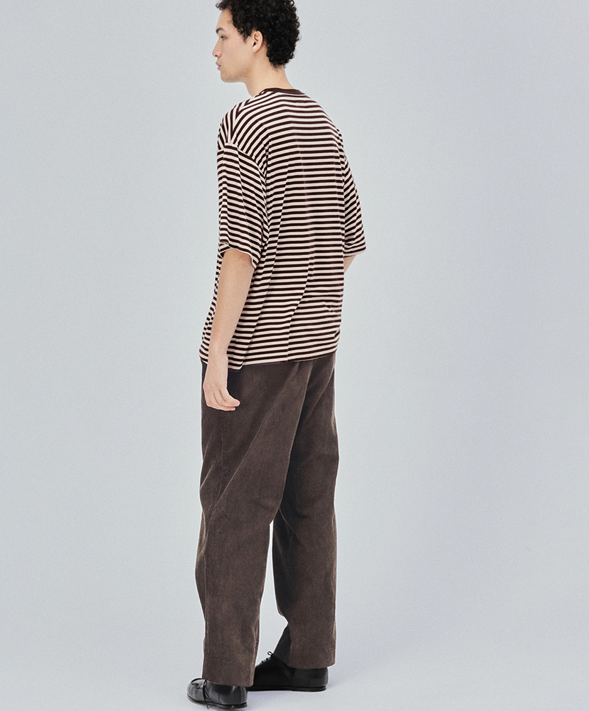 Corduroy Mud-dyed Shoecut Slacks MUD/マッド 2(MEN)