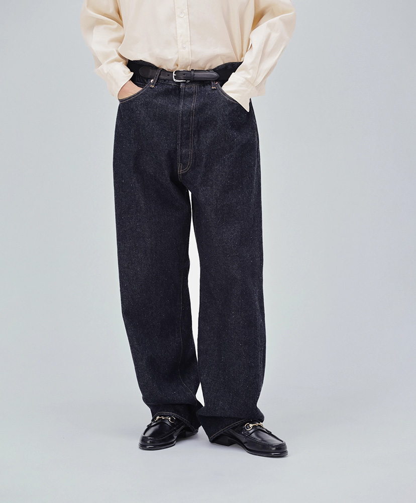 5P Straight Denim Pants Indigo One Wash/インディゴワンウォッシュ 28(MEN)