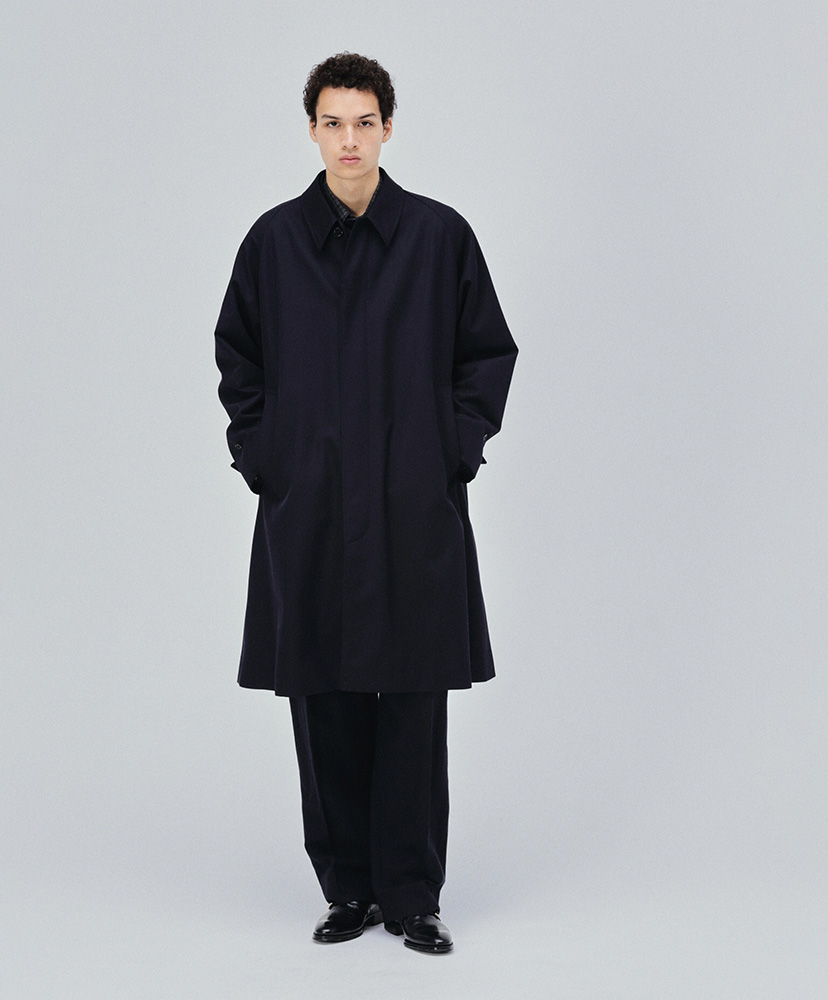 Wool Cavalry Walker Coat Navy/ネイビー 1(MEN)