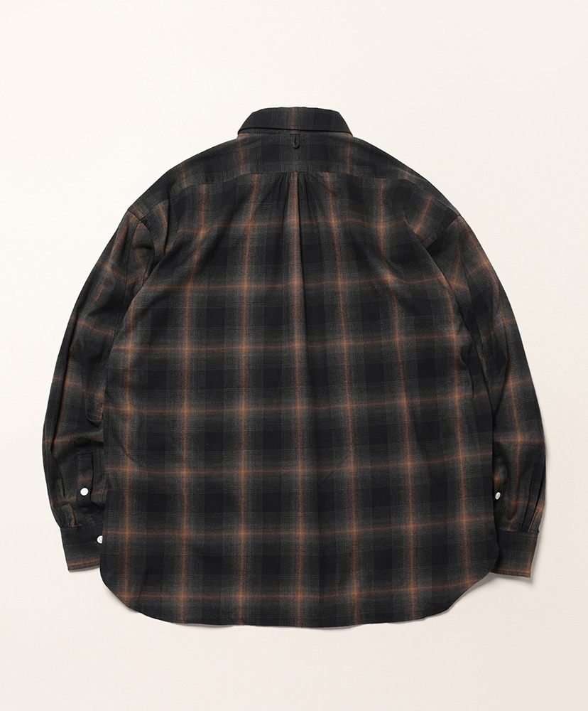 Hike BD Shirt Black Brown Check/ブラックブラウンチェック 1(MEN)