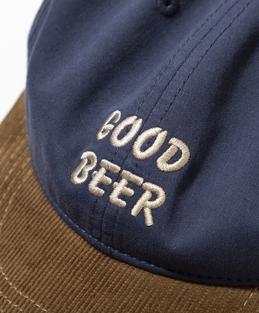 GOOD BEER CAP designed by Jerry UKAI BLUE×BROWN/ブルー×ブラウン F(MEN)