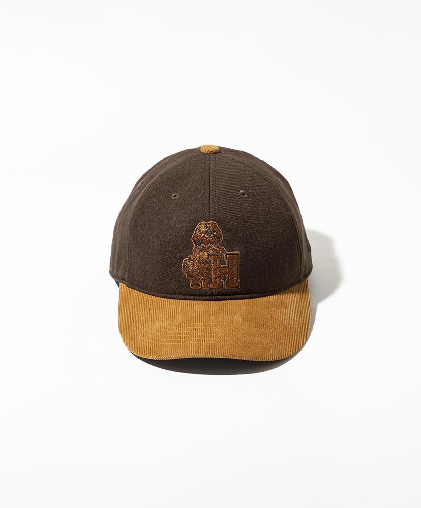 HOT DOG VNTG LOGO CAP designed by Hiroshi Iguchi BROWN/ブラウン F(MEN)