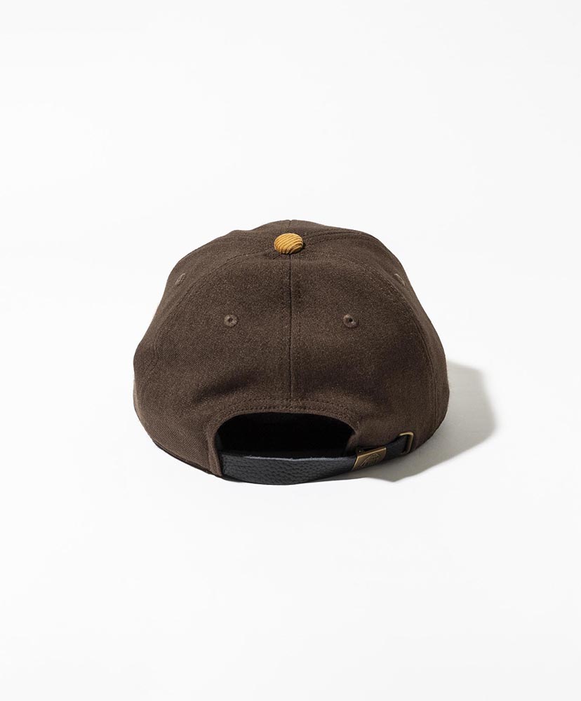 HOT DOG VNTG LOGO CAP designed by Hiroshi Iguchi BROWN/ブラウン F(MEN)