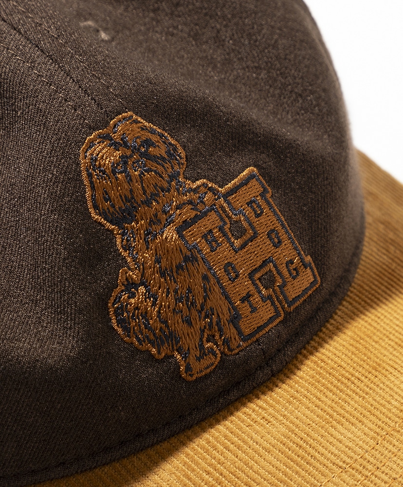 HOT DOG VNTG LOGO CAP designed by Hiroshi Iguchi BROWN/ブラウン F(MEN)