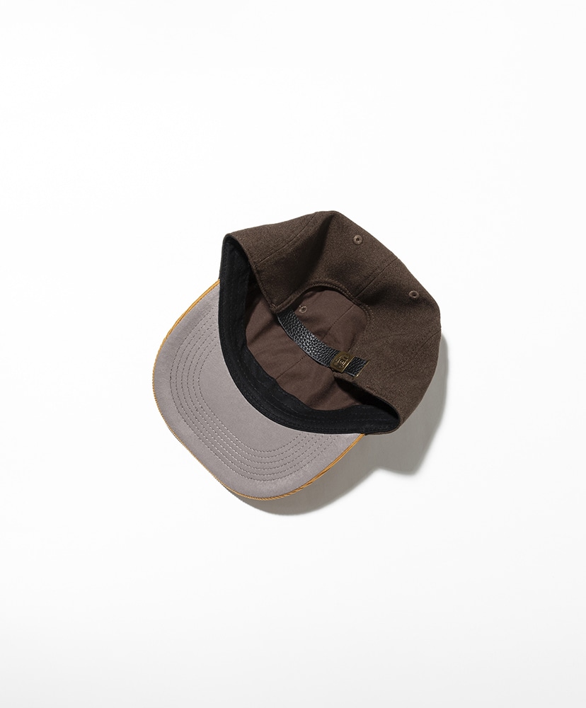 HOT DOG VNTG LOGO CAP designed by Hiroshi Iguchi BROWN/ブラウン F(MEN)