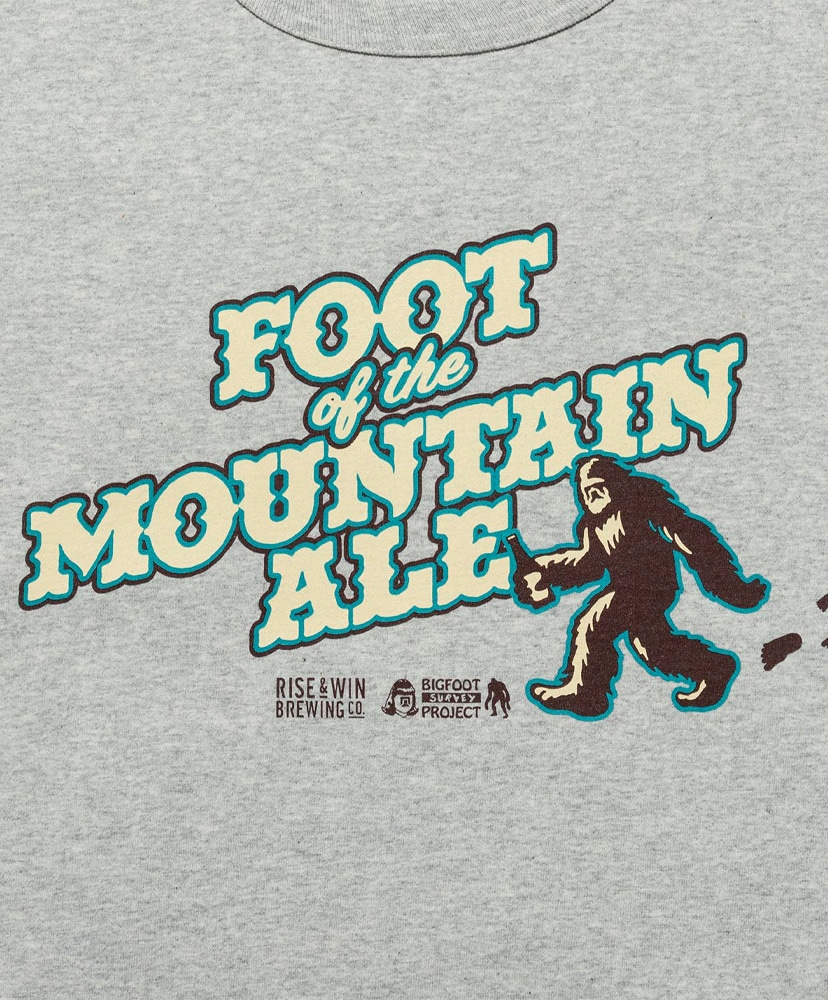 FOOT OF THE MOUNTAIN ALE LS designed by Jerry UKAI Oatmeal/オートミール M(MEN)