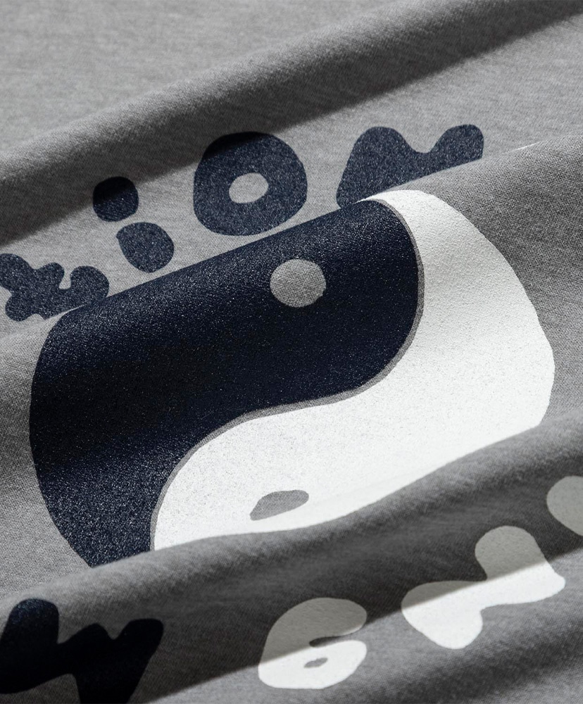 RUNNING MEDITATION POLY LS  designed by Jerry UKAI Heather Gray/ヘザーグレー M(MEN)
