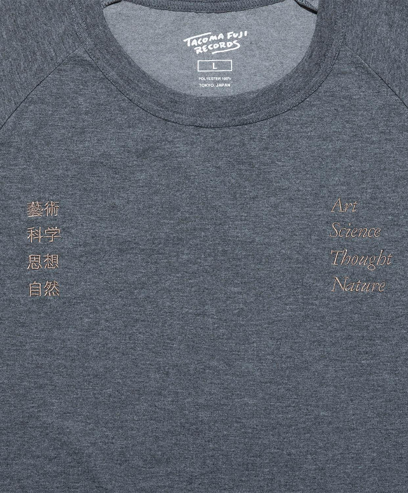 藝術科学思想自然 POLY LS Heather Charcoal/ヘザーチャコール M(MEN)