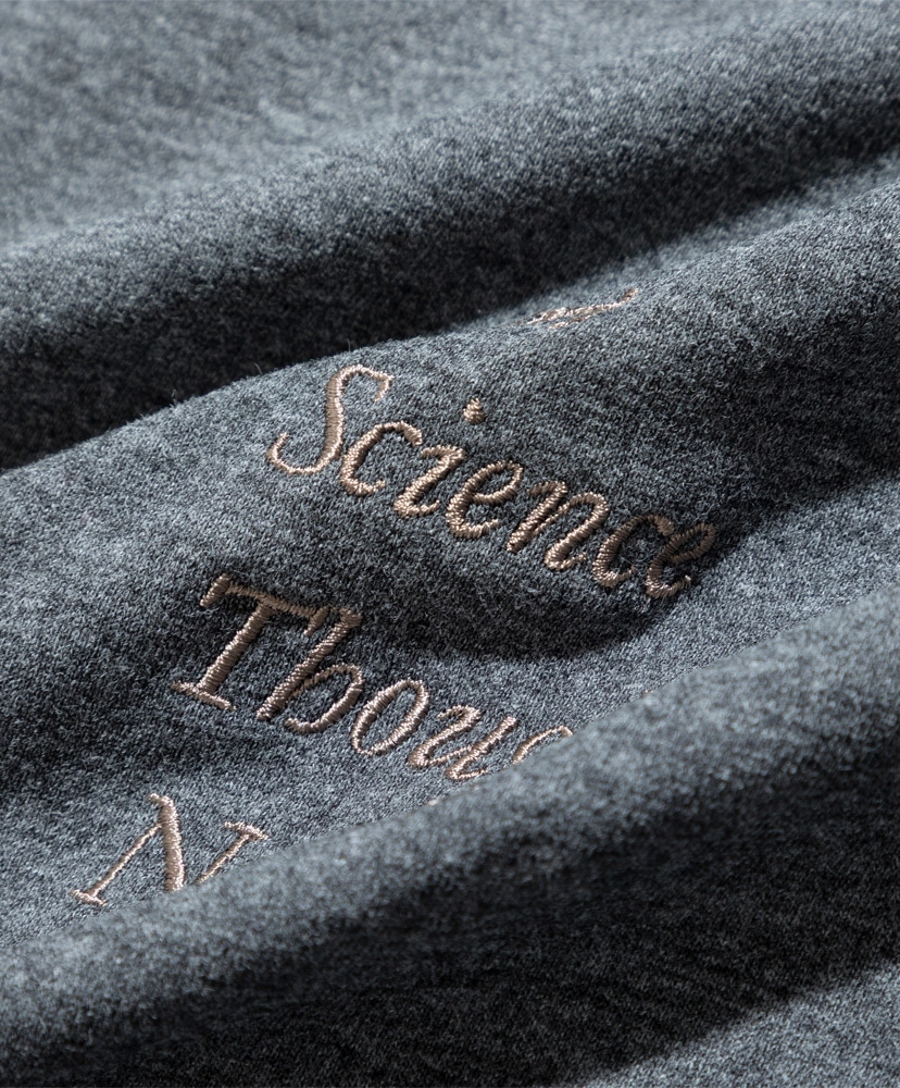 藝術科学思想自然 POLY LS Heather Charcoal/ヘザーチャコール M(MEN)