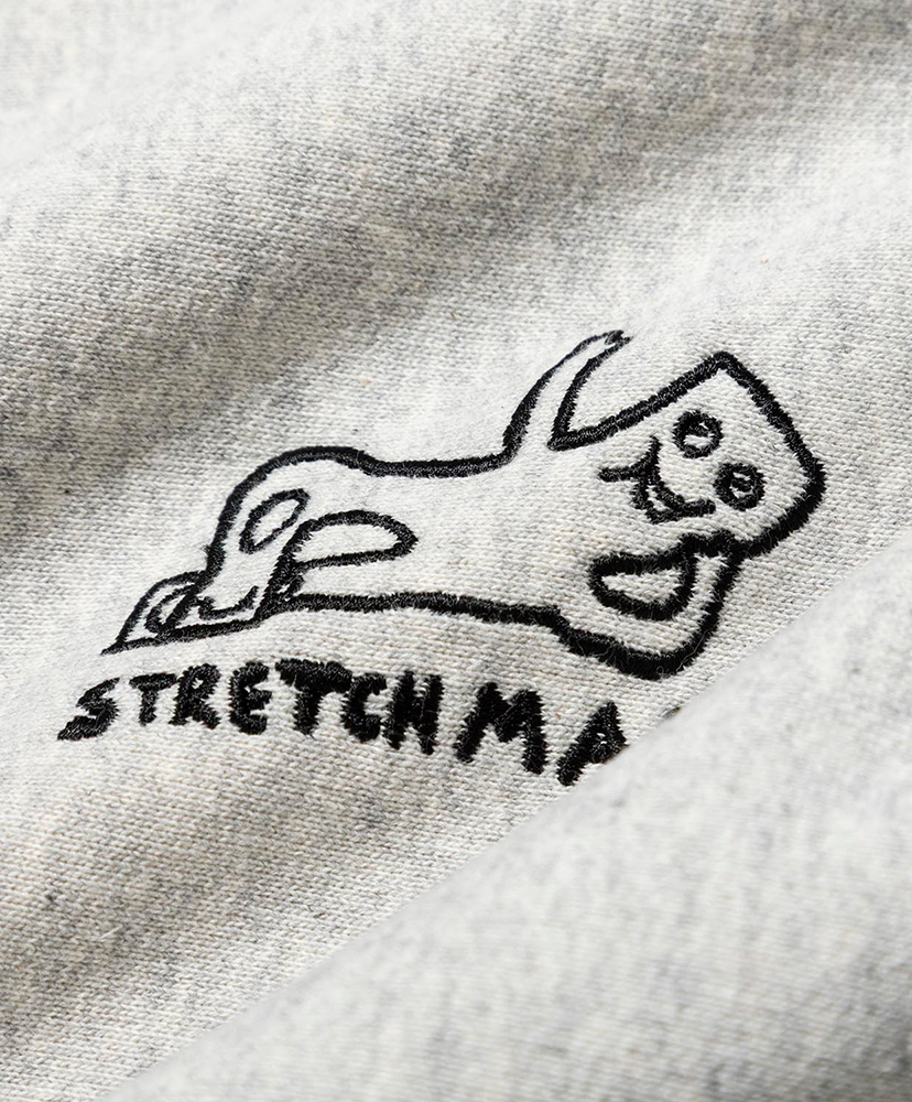STRETCH EMBROIDERY SWEATSHIRT Oatmeal/オートミール L(MEN)