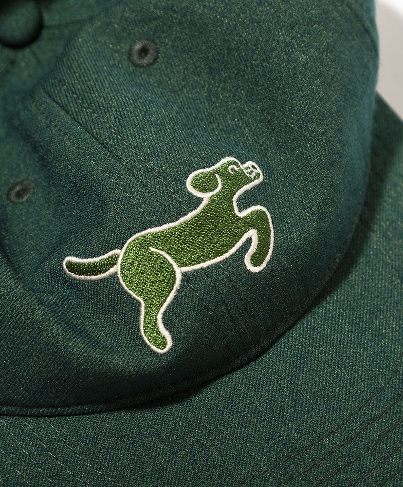 SMOOTH DOG CAP designed by Yachiyo Katsuyama GREEN/グリーン F(MEN)