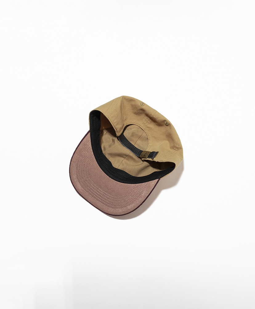 FIELD RECORDING RADIO CAP BROWN×BURGUNDY/ブラウン×バーガンディ F(MEN)