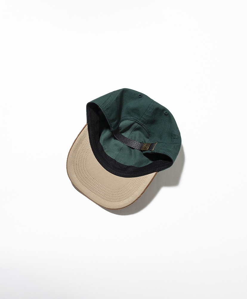 FOOT OF THE MOUNTAIN ALE  LOGO CAP designed by Jerry UKAI GREEN×BROWN/グリーン×ブラウン F(MEN)