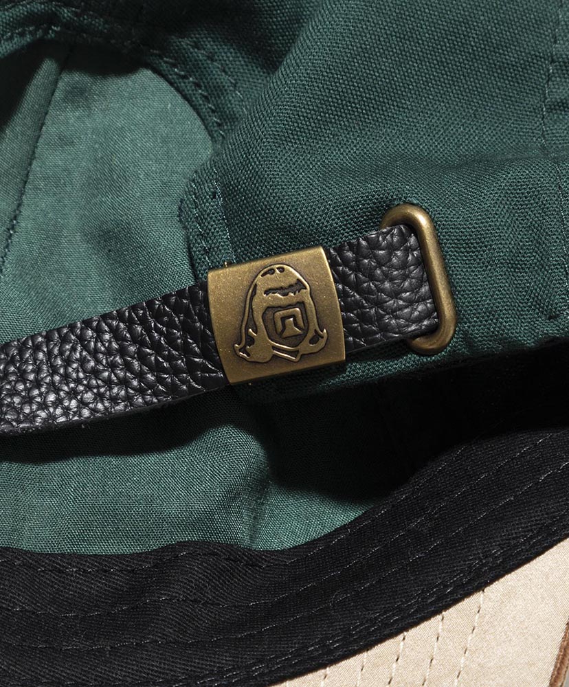 FOOT OF THE MOUNTAIN ALE  LOGO CAP designed by Jerry UKAI GREEN×BROWN/グリーン×ブラウン F(MEN)