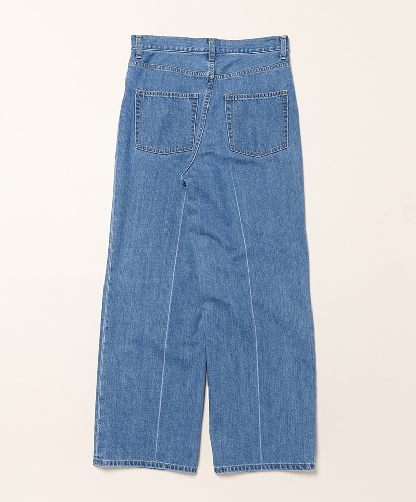 Organic Cotton Denim Trousers (UNI） Bleach/ブリーチ 1(WOMEN)