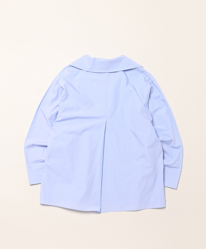 Cotton Linen Skipper Shirt Lt.Blue/ライトブルー 1(WOMEN)