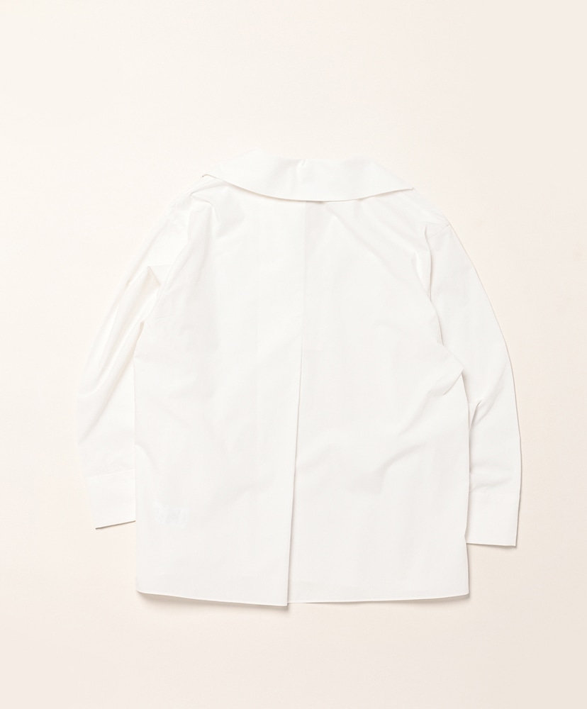 Cotton Linen Skipper Shirt White/ホワイト 0(WOMEN)