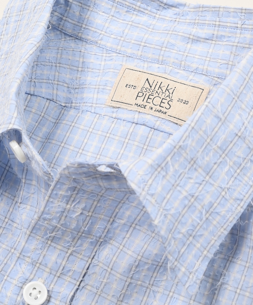 Hairy Standard Shirt Blue Check/ブルーチェック 1(WOMEN)