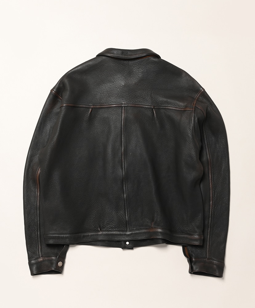 Vintage Leather 1st Type Jacket Brown/ブラウン 3(MEN)