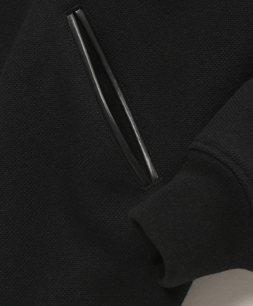High Twist Cashmere Melton Coach Jacket Black/ブラック 3(MEN)