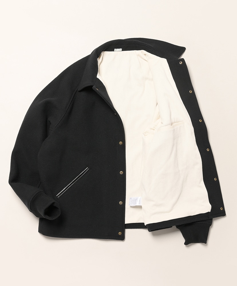 High Twist Cashmere Melton Coach Jacket Black/ブラック 3(MEN)